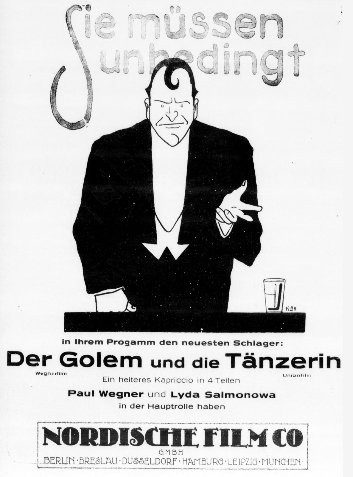 GOLEM UND DIE TÄNZERIN, DER